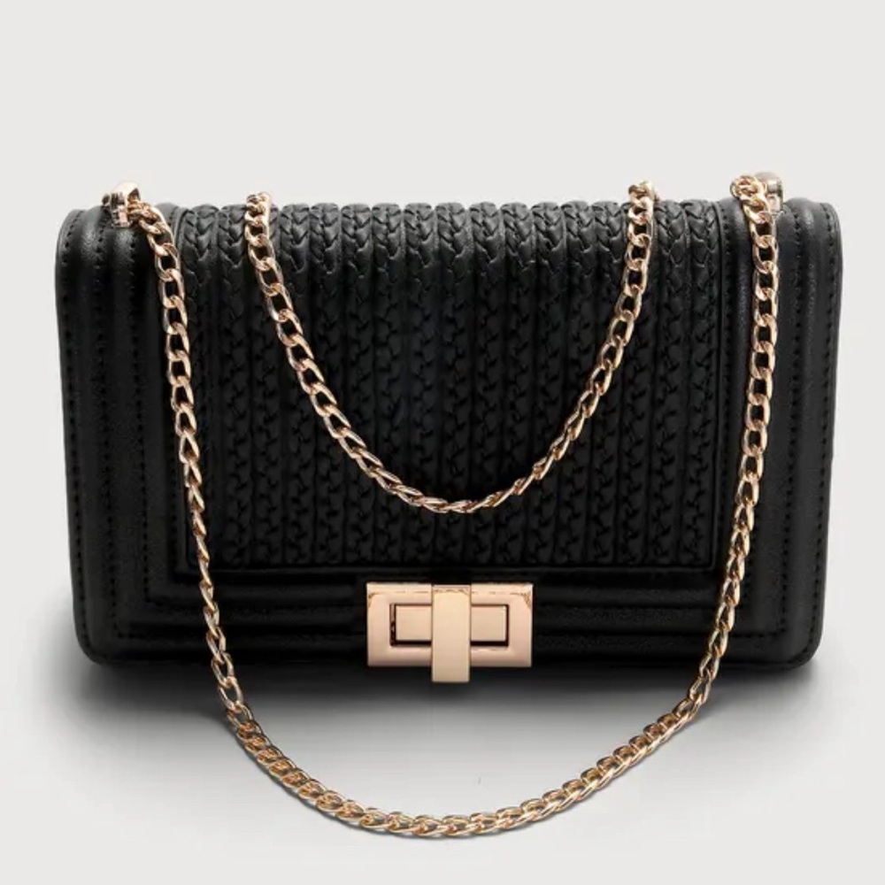 Braided Crossbody Bag